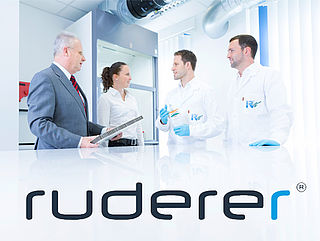 Ruderer Experten im Labor