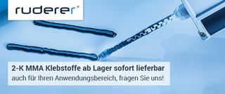 Ruderer 2K MMA Klebstoffe Newsbild