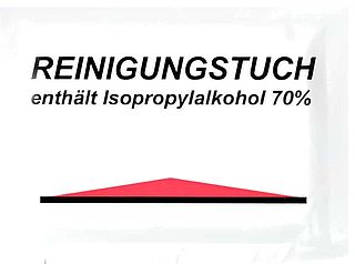 Zubehör Reinigungstuch Getränkt mit 70 % IPPA